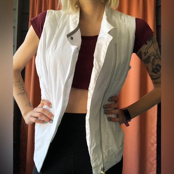 white winter vest - Picture 2 of 4